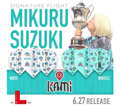 L-Style L3PRO KAMI Shape Mikuru Suzuki V4 White Flights