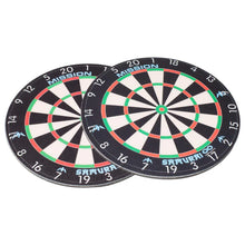 Mission Dartboard Rubber Fabric Coasters (pack 2)