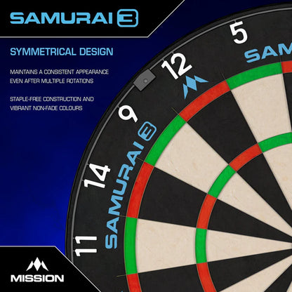 Mission Samurai 3 Dartboard