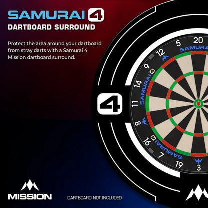 Mission Samurai 4 Dartboard Surround