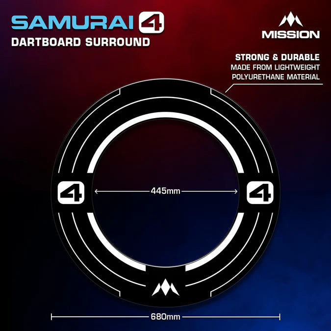 Mission Samurai 4 Dartboard Surround