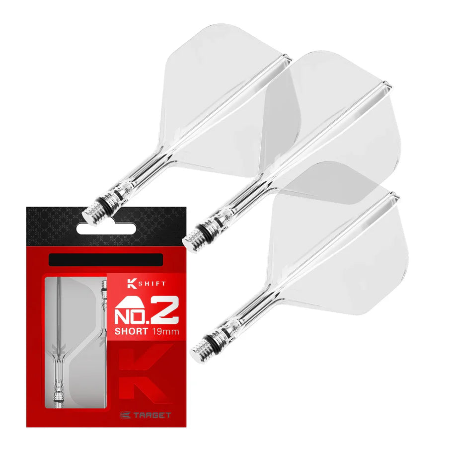Target K-Shift Clear No2 Spinning Integrated Flight & Shaft