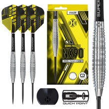 Harrows NX90 Bomb 90% Tungsten Quick Point Steel Tip Dart Set