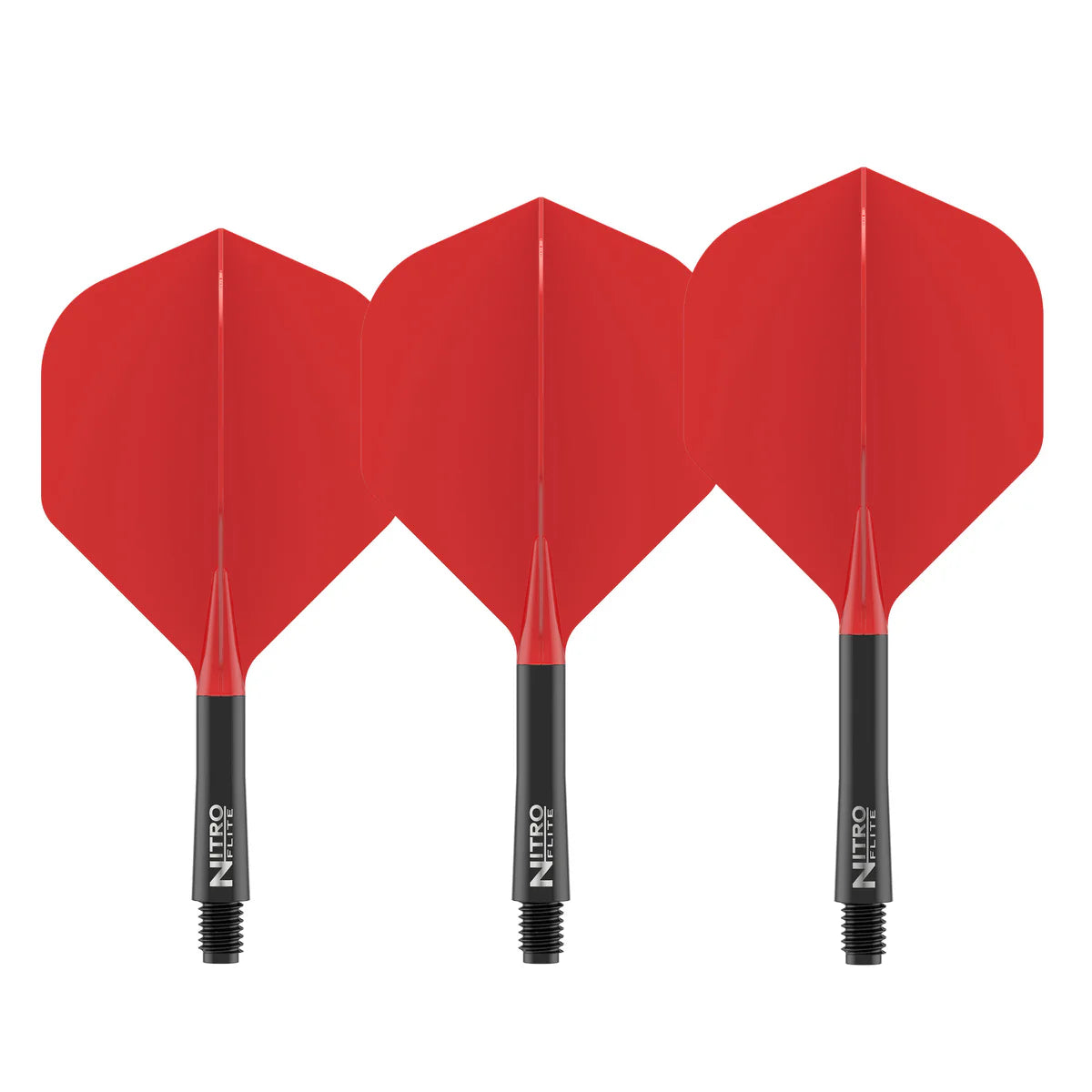 Red Dragon Nitro Flite Black Shaft and Red Flight
