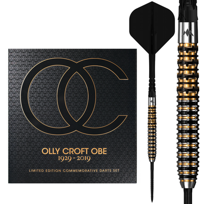 Mission Olly Croft OBE Limited Edition Commemorative 95% Tungsten Steel Tip Dart Set