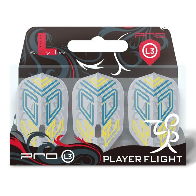 L-Style L3PRO Oskar Lukasiak Clear White Flights