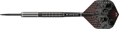 Mission Makara Darts Graphite PVD Black M1 90% Tungsten Steel Tip Dart Set
