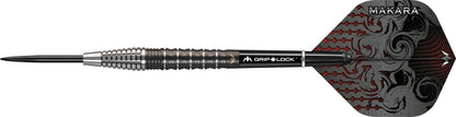 Mission Makara Darts Graphite PVD Black M2 90% Tungsten Steel Tip Dart Set