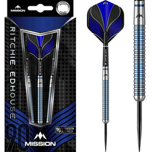 Mission Ritchie Edhouse Blue 90% Tungsten Steel Tip Dart Set