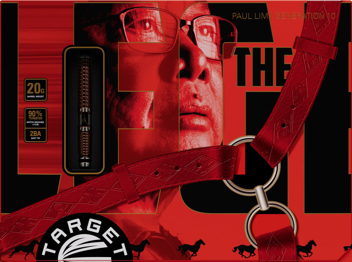Target Japan Paul Lim The Legend G10 90% Tungsten Swiss Point Steel Tip Dart Set