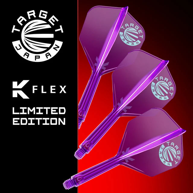 Target Japan K-Flex Purple Logo No2 Dart Flights