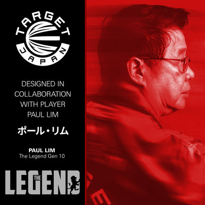 Target Japan Paul Lim The Legend G10 90% Tungsten Swiss Point Steel Tip Dart Set