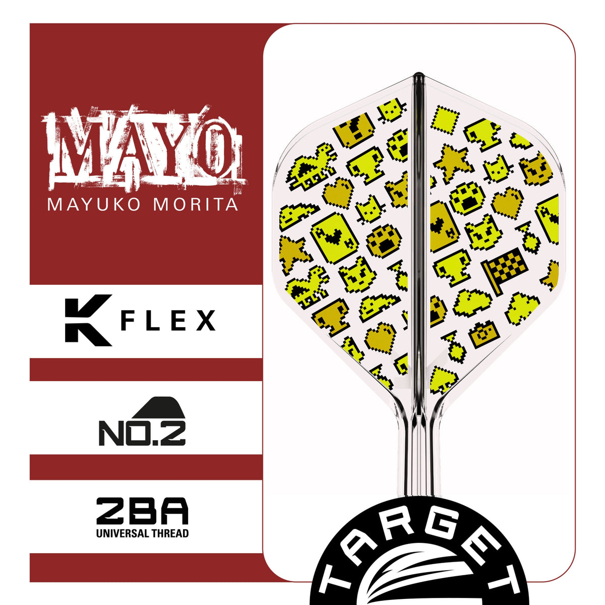 Target Japan K-Flex Mayuko Morita Mayo No2 Dart Flights