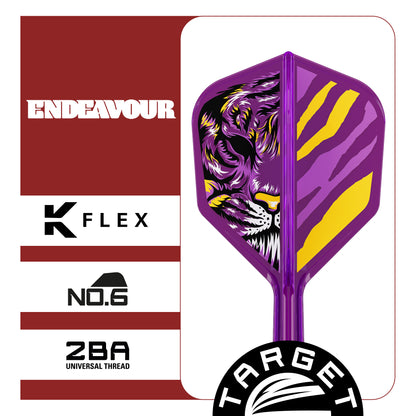 Target Japan K-Flex  Kasumi Sato 'Endeavour' No6 Dart Flights