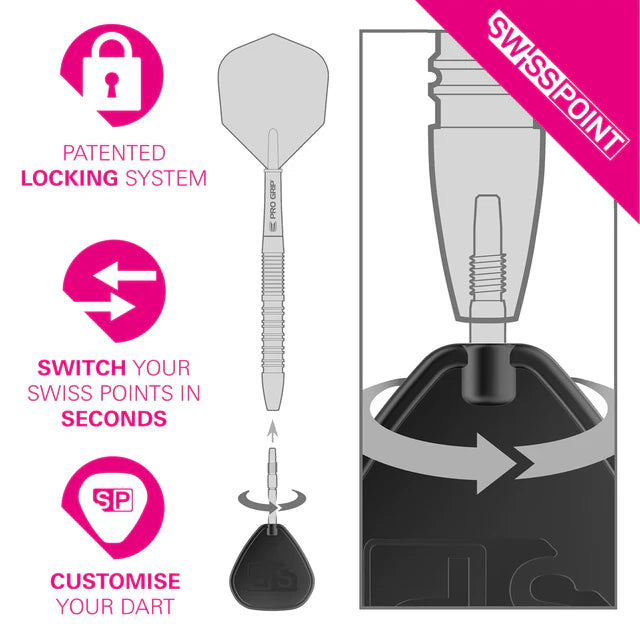 Target Swiss Signature RST Black Dart Points