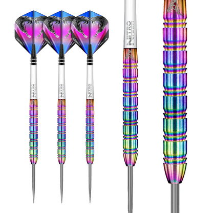 Red Dragon Peter Wright Snakebite 1 90% Tungsten Steel Tip Dart Set