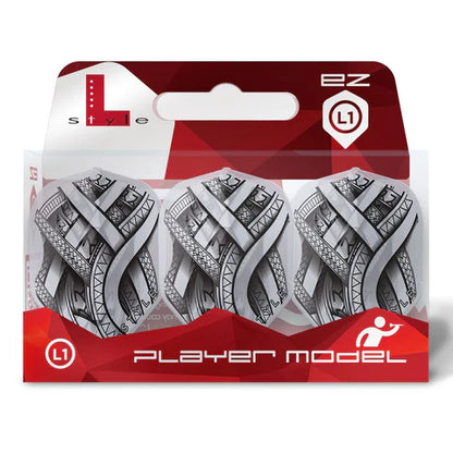 L-Style L1EZ Standard Mike De Decker Type A Black CLW Flights