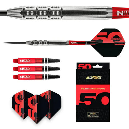 Red Dragon Hexoset 3 90% Tungsten Steel Tip Dart Set