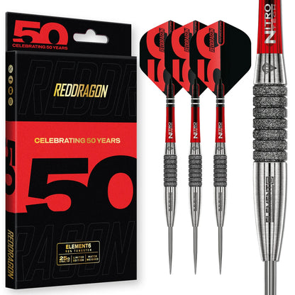 Red Dragon Element 6C 90% Tungsten Steel Tip Dart Set