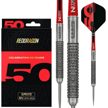 Red Dragon Element 6B 90% Tungsten Steel Tip Dart Set