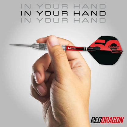 Red Dragon Grizzly 4 85% Tungsten Steel Tip Dart Set