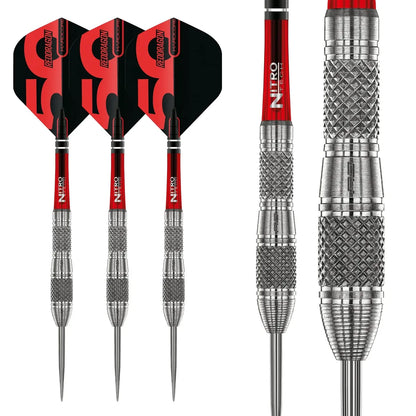 Red Dragon Grizzly 4 85% Tungsten Steel Tip Dart Set