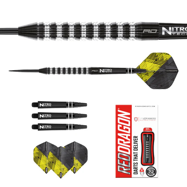Red Dragon Razor Edge Elite 90% Tungsten Steel Tip Dart Set