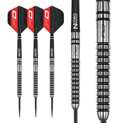 Red Dragon Gian Van Veen 90% Tungsten Steel Tip Dart Set