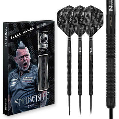 Red Dragon Peter Wright Mamba Steel Tip Dart Set