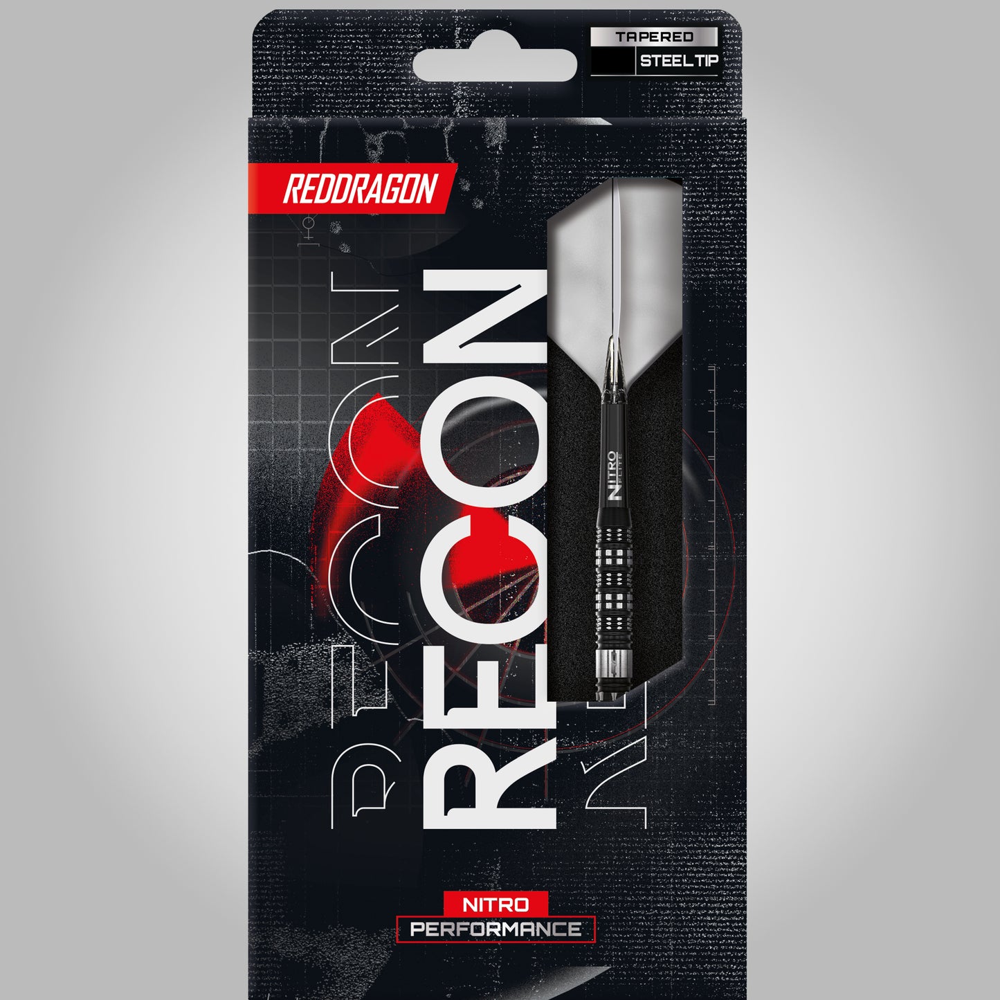 Red Dragon Recon Tapered 90% Tungsten Steel Tip Dart Set