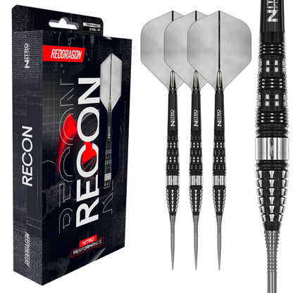 Red Dragon Recon Torpedo 90% Tungsten Steel Tip Dart Set