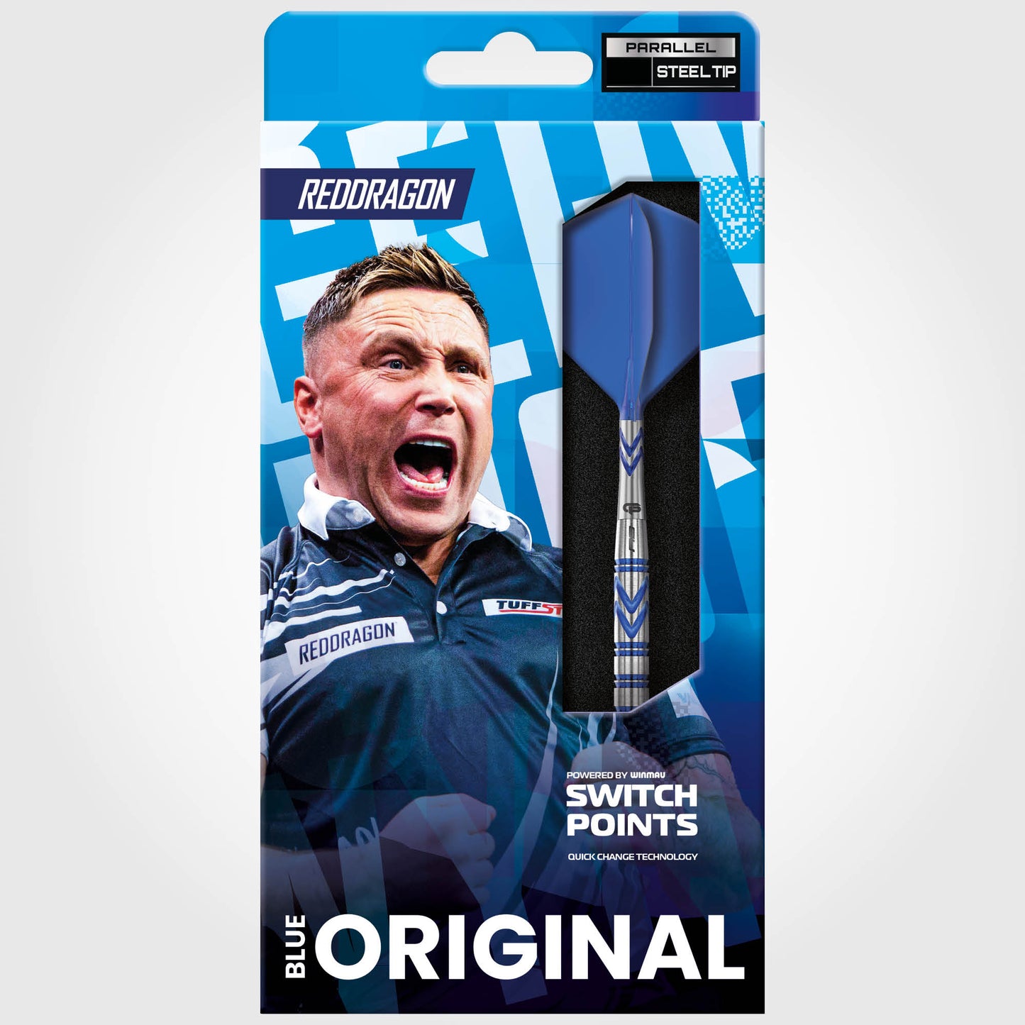 Red Dragon Gerwyn Price Original Switch Point Steel Tip Dart Set