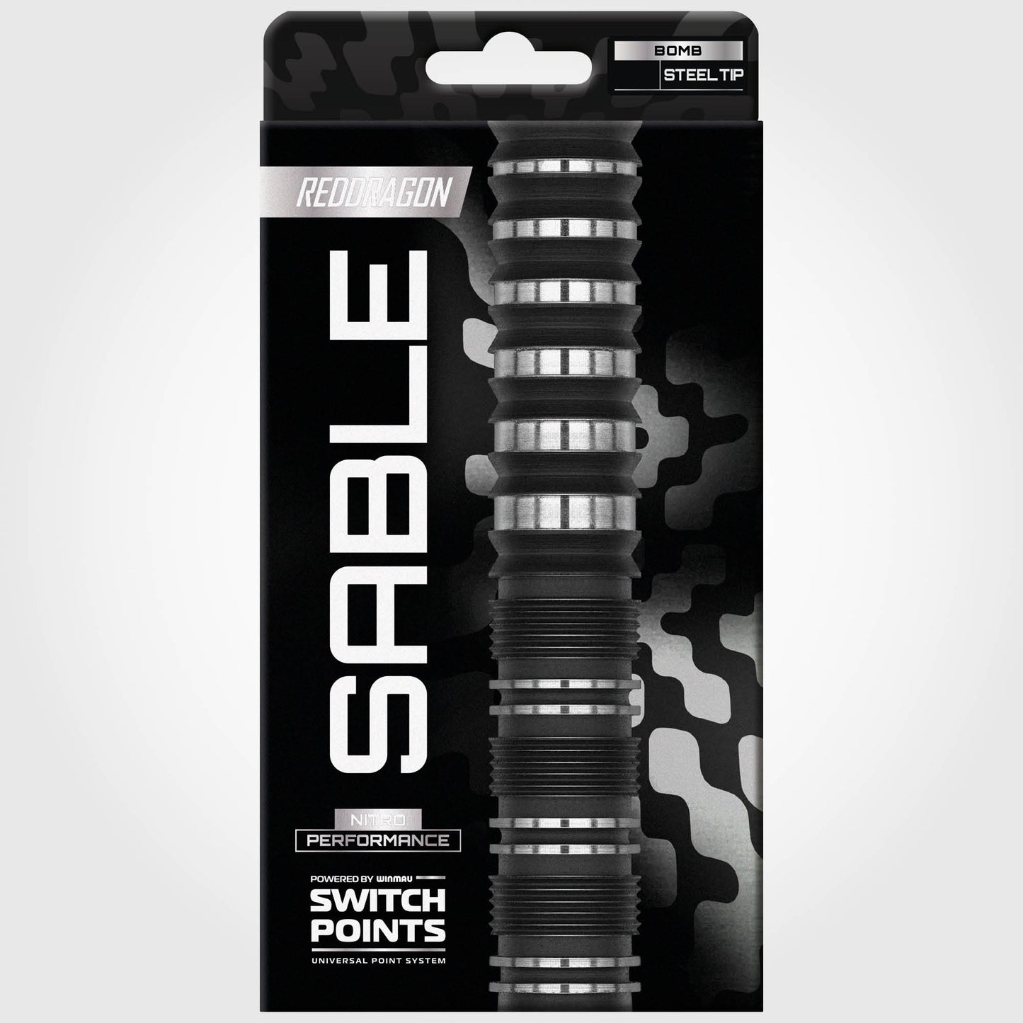 Red Dragon Sable Bomb Steel Tip Dart Set