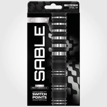 Red Dragon Sable Bomb Steel Tip Dart Set