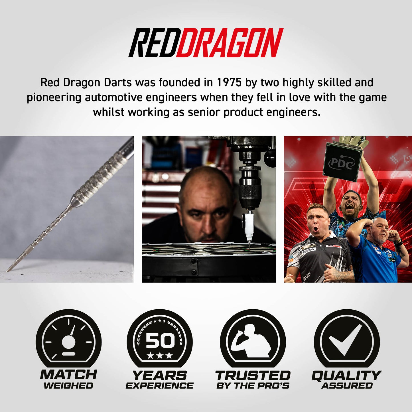 Red Dragon Gian Van Veen Tour Switch Point Steel Tip Dart Set