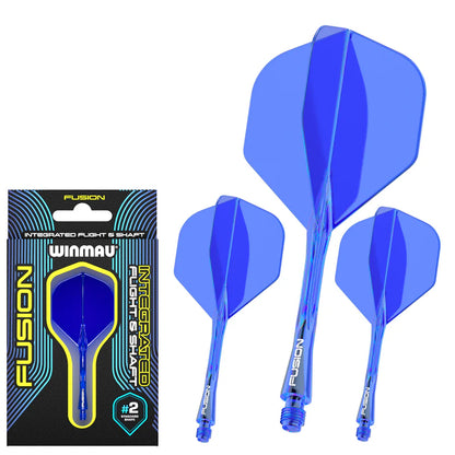 Winmau Fusion Blue No2 Integrated Flight & Shaft