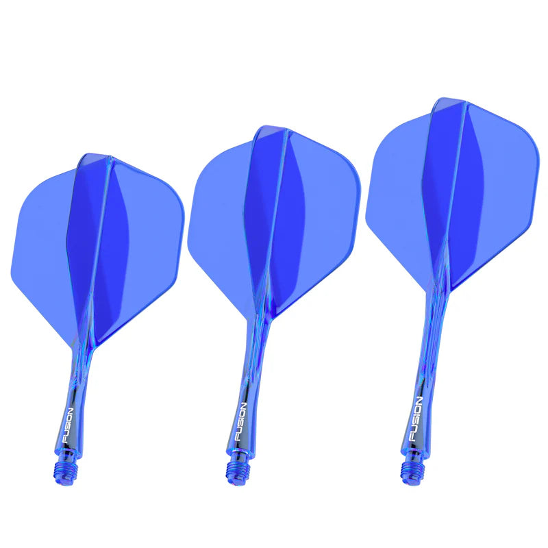 Winmau Fusion Blue No2 Integrated Flight & Shaft
