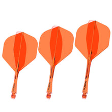 Winmau Fusion Neon Orange No2 Integrated Flight & Shaft
