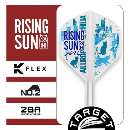 Target Japan K-Flex Haruki Muramatsu Rising Sun Blue No2 Dart Flights