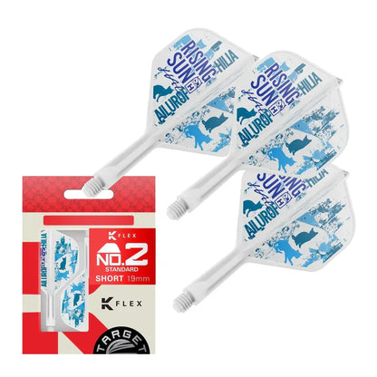 Target Japan K-Flex Haruki Muramatsu Rising Sun Blue No2 Dart Flights