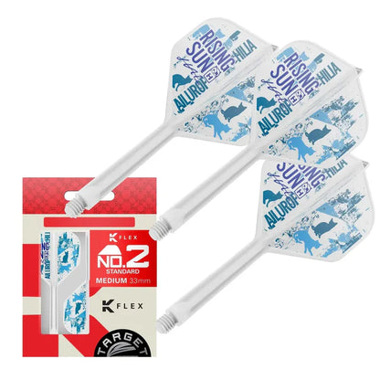 Target Japan K-Flex Haruki Muramatsu Rising Sun Blue No2 Dart Flights