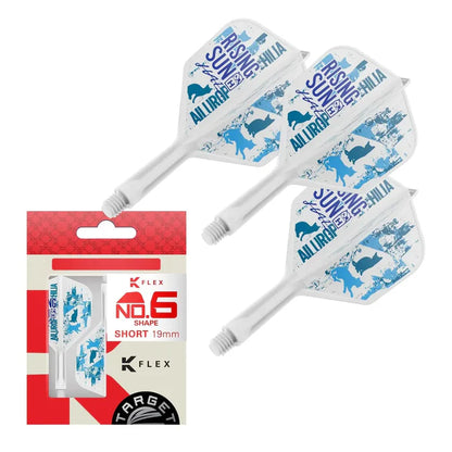 Target Japan K-Flex Haruki Muramatsu Rising Sun Blue No6 Dart Flights