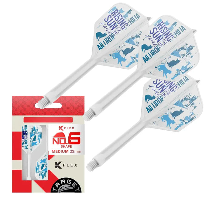 Target Japan K-Flex Haruki Muramatsu Rising Sun Blue No6 Dart Flights