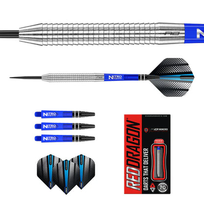 Red Dragon Razor Edge 85% Tungsten Steel Tip Dart Set