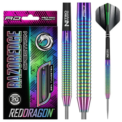 Red Dragon Razor Edge Spectron 85% Tungsten Steel Tip Dart Set