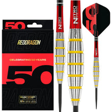 Red Dragon 50 Anniversary Chunky Stumpy 3 85% Tungsten Steel Tip Dart Set