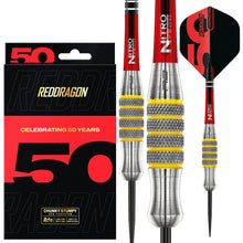 Red Dragon 50 Anniversary Chunky Stumpy 7 85% Tungsten Steel Tip Dart Set