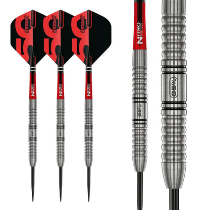 Red Dragon 50 Anniversary Penetrator 1 95% Tungsten Steel Tip Dart Set