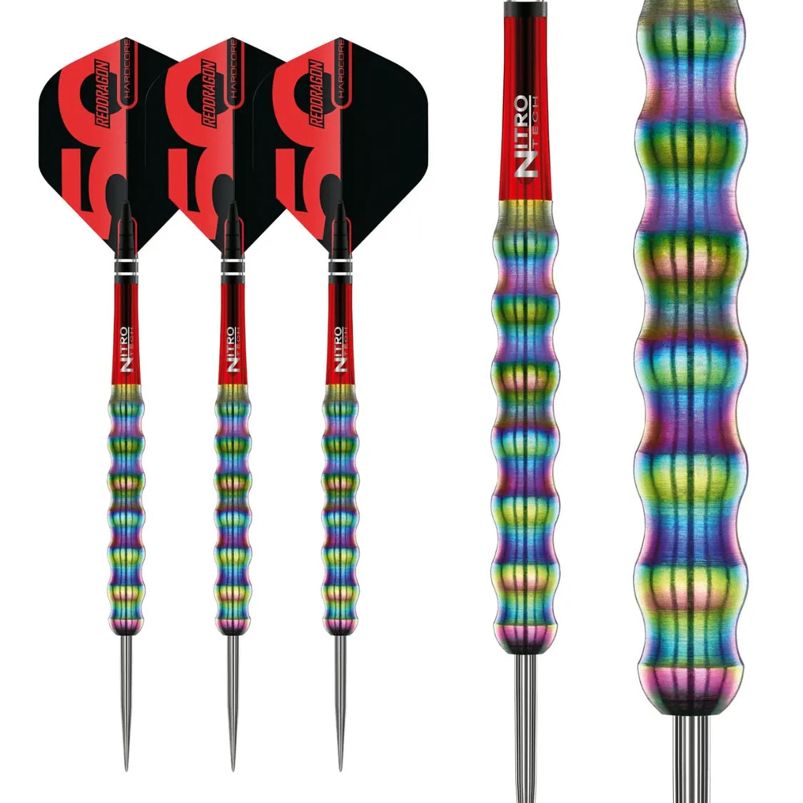 Red Dragon 50 Anniversary Shockwave 1 90% Tungsten Steel Tip Dart Set