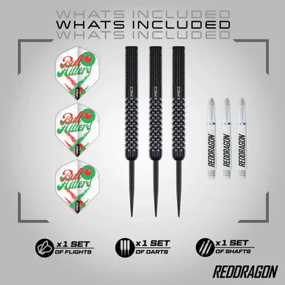 Red Dragon Bullhitters 90% Tungsten Steel Tip Dart Set